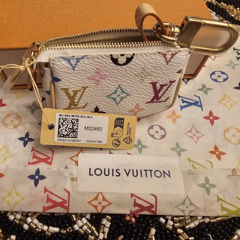 Louis Vuitton Multicolor Monogram Key Pouch